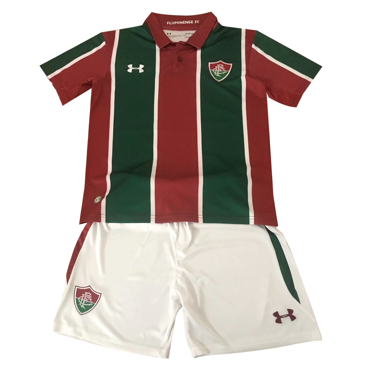 Camiseta Fluminense 1ª Niño 2019 2020 Rojo Verde